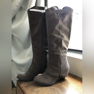 Fergalicious suede boots
